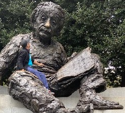 Memorial Albert Einstein, Washington. Bronze de Robert&nbsp;Berks