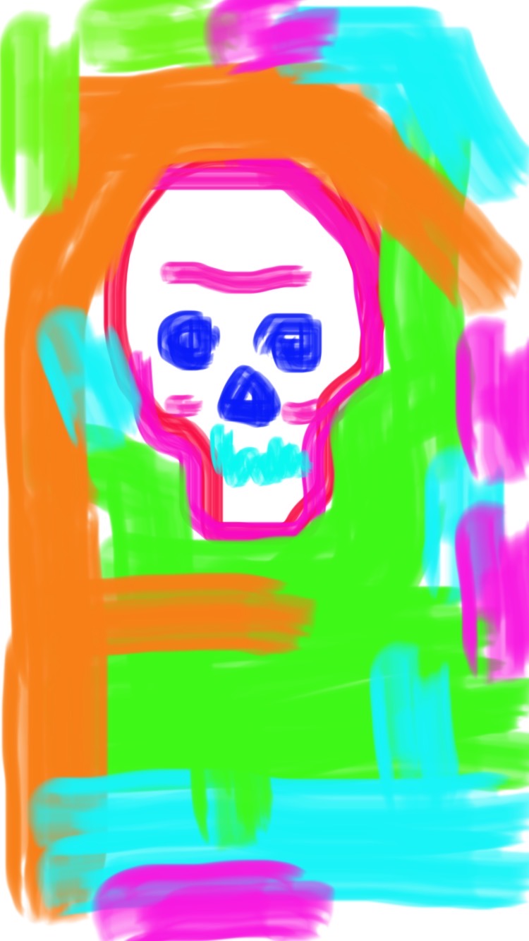 Memento Mori - 7, Justino, iPhone, 2020.