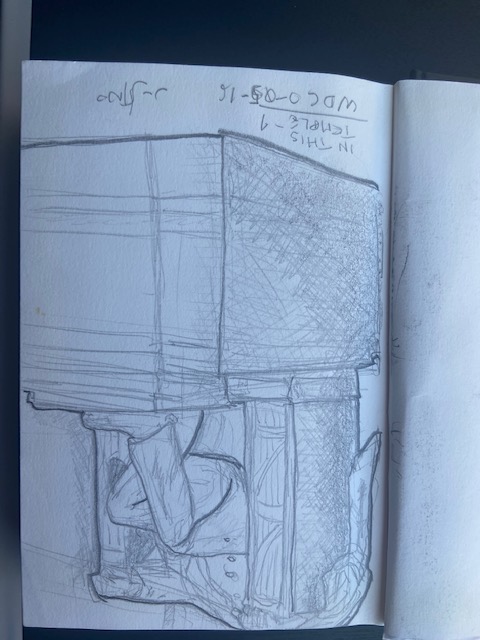 In This Temple - WDC, Justino, caneta, 2016.