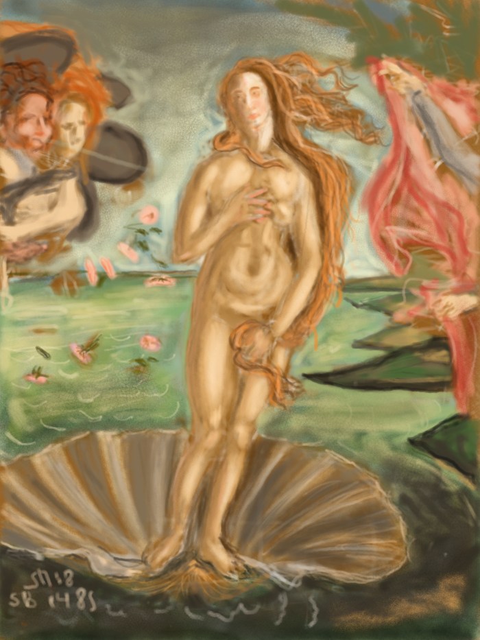 Série: Faça como os velhos mestres (no iPad) – Boticcelli e&nbsp;Cézanne