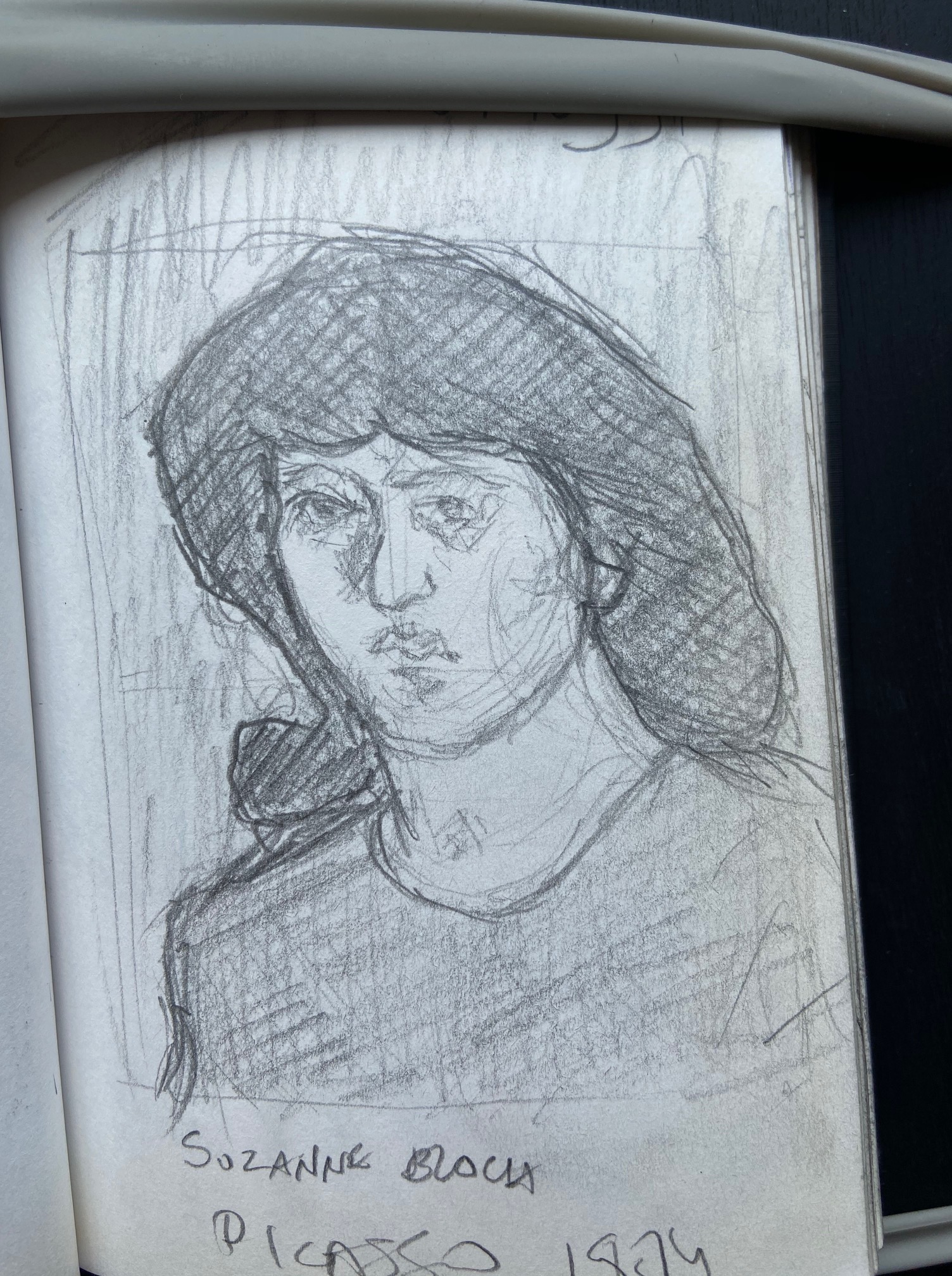 Pablo Picasso, MASP,Justino, lápis nº3, 2016.