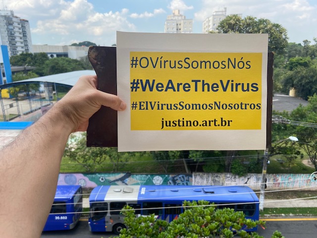 Série: #OVírusSomosNós, Justino, 2020.