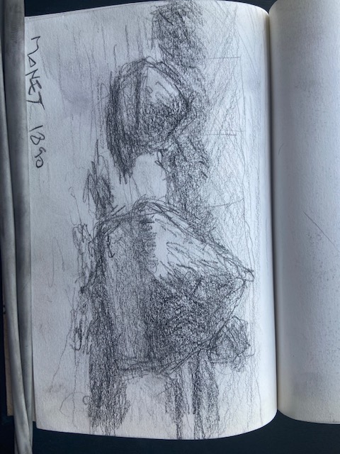 Monet, 1890, Museu D´Dorsay, Justino, 2017.