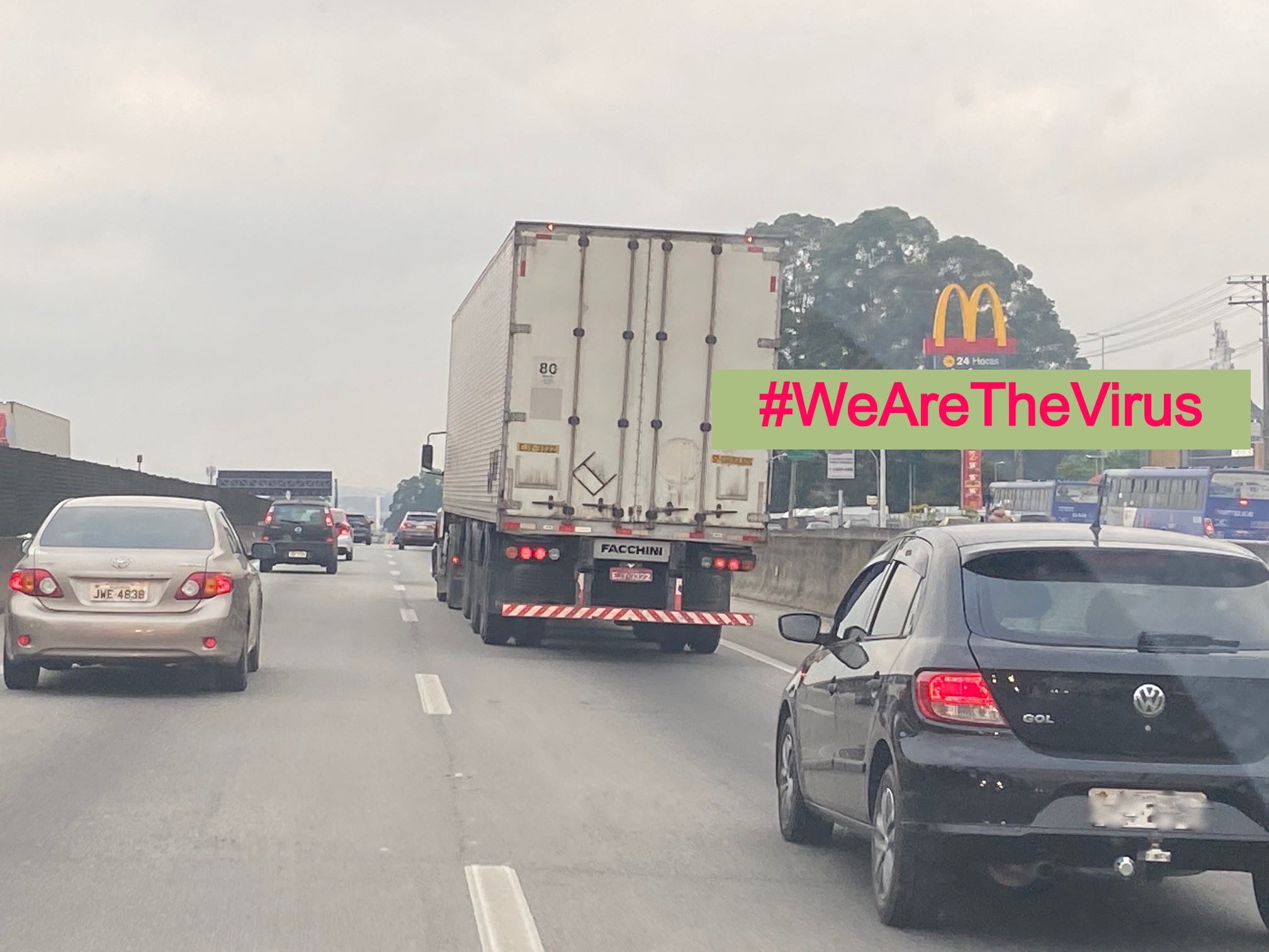 #WeAreTheVirus, Justino, 2020.