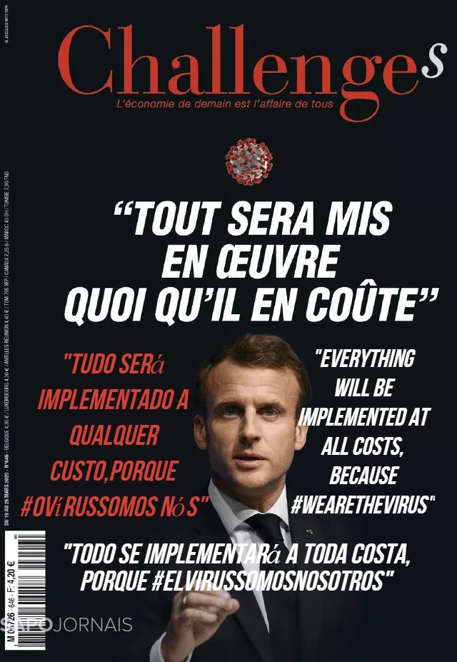 OVírusChallenges, Justino, 2020.