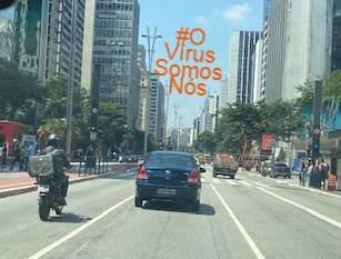 OVírusPaulista 1, Justino, 2020.