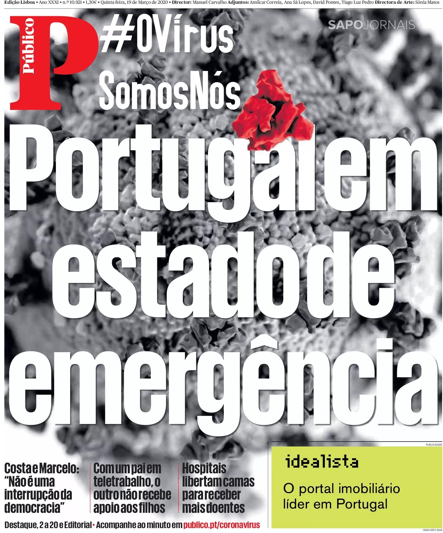OVírusPublico, Justino, 2020.