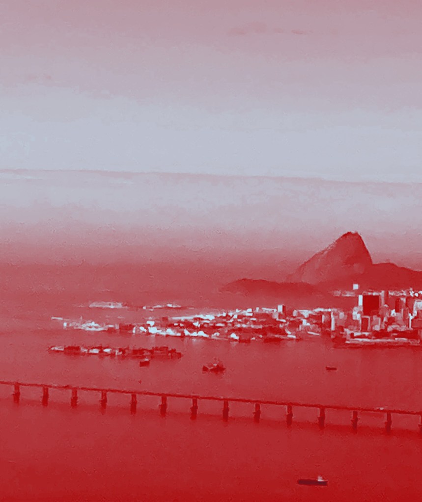 Rio 1 - VERMELHO. Justino, 2023. Fotografia.