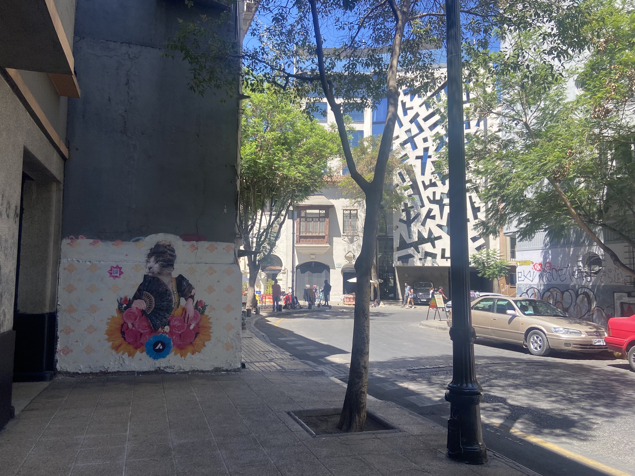 Street art em Santiago, Chile (2022)