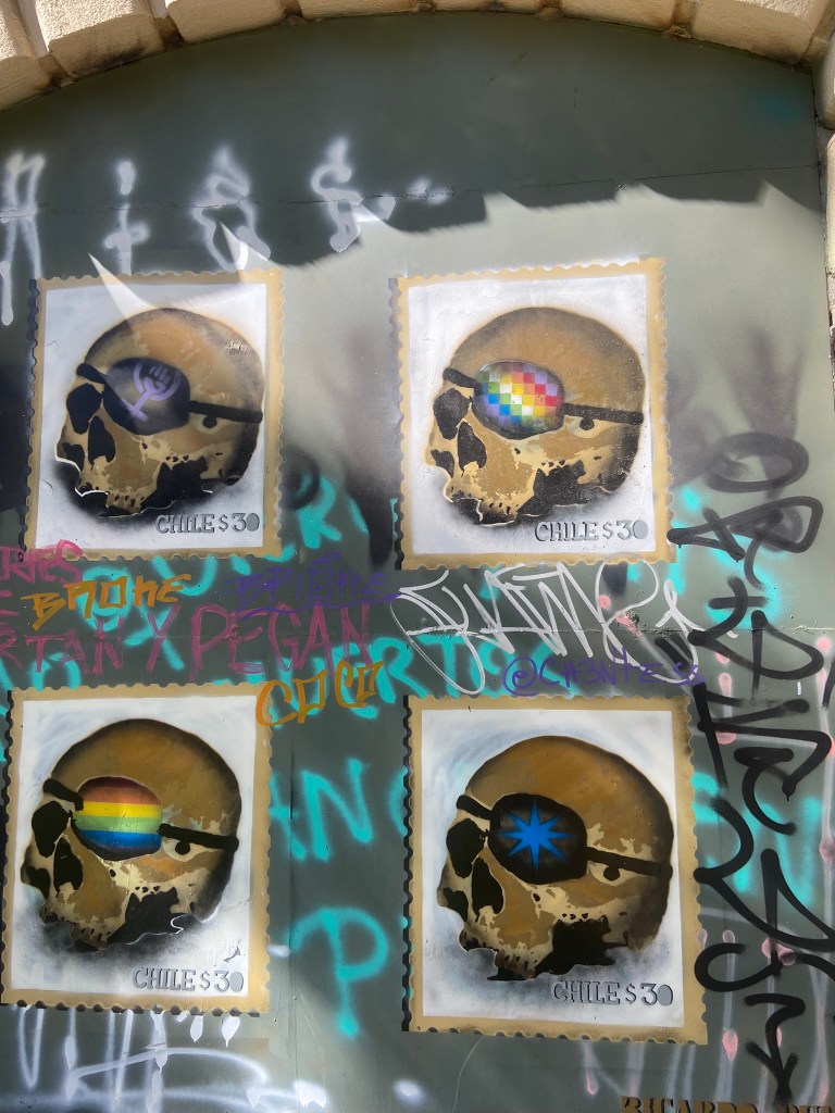 Street art, Santiago, Chile (20222) Fotografia: Justino