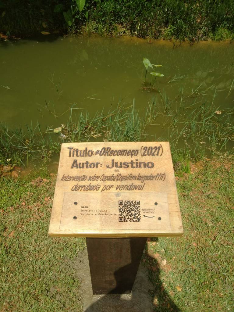 #ORecomeço e sua placa