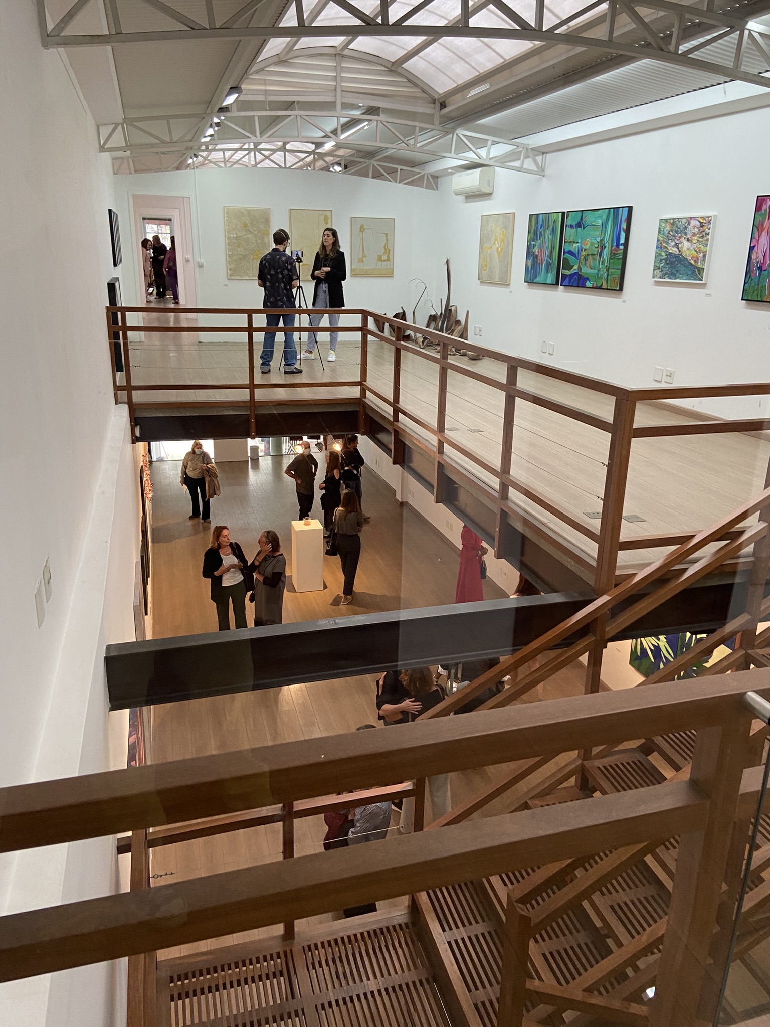 Cenas da exposição