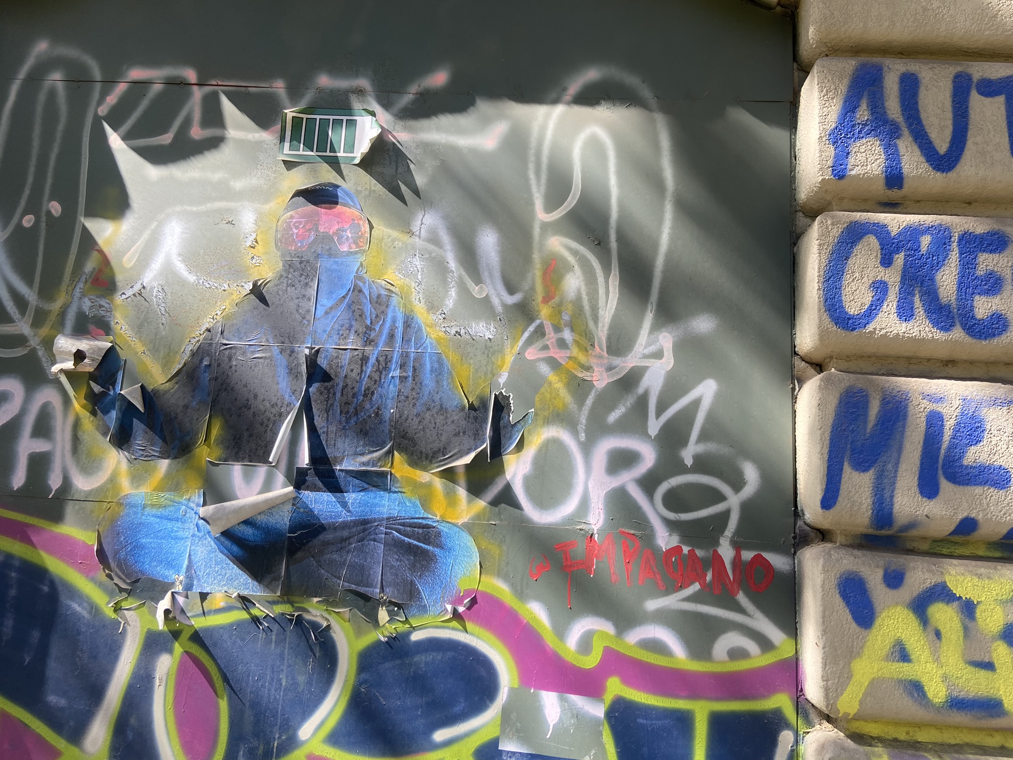 Street art, Santiago, Chile (2022). Foto: Justino