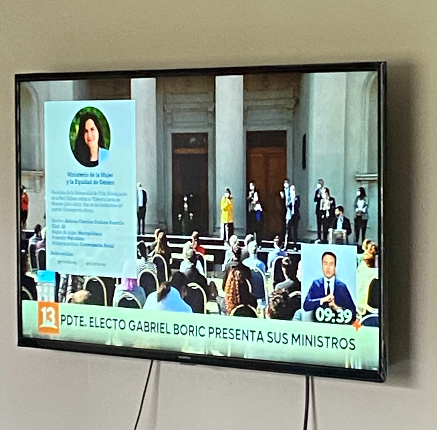 Boric apresenta seu ministério: muitas mulheres nas pastas (janeiro de 2022)