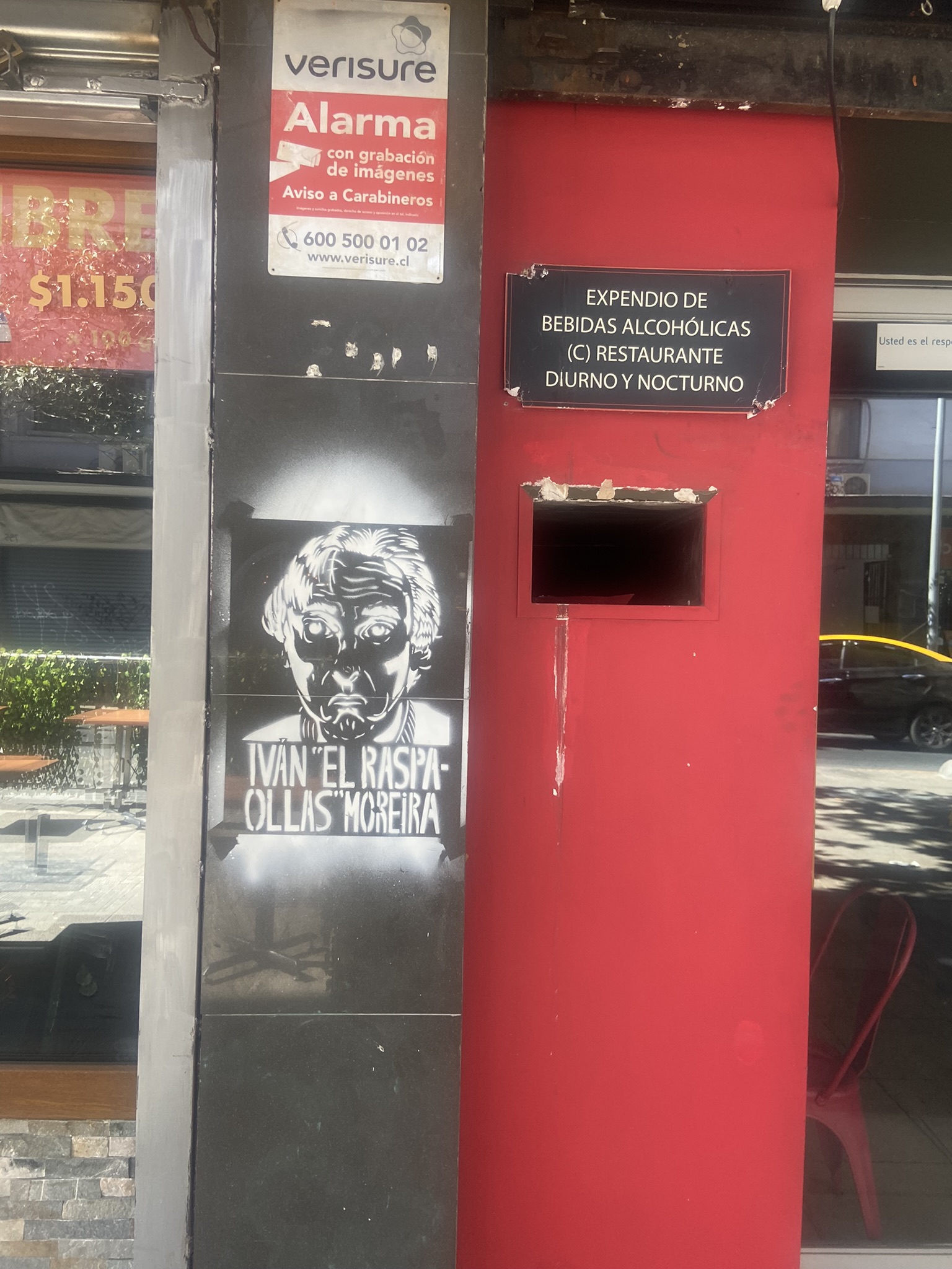 Street art em Santiago, Chile (2022)