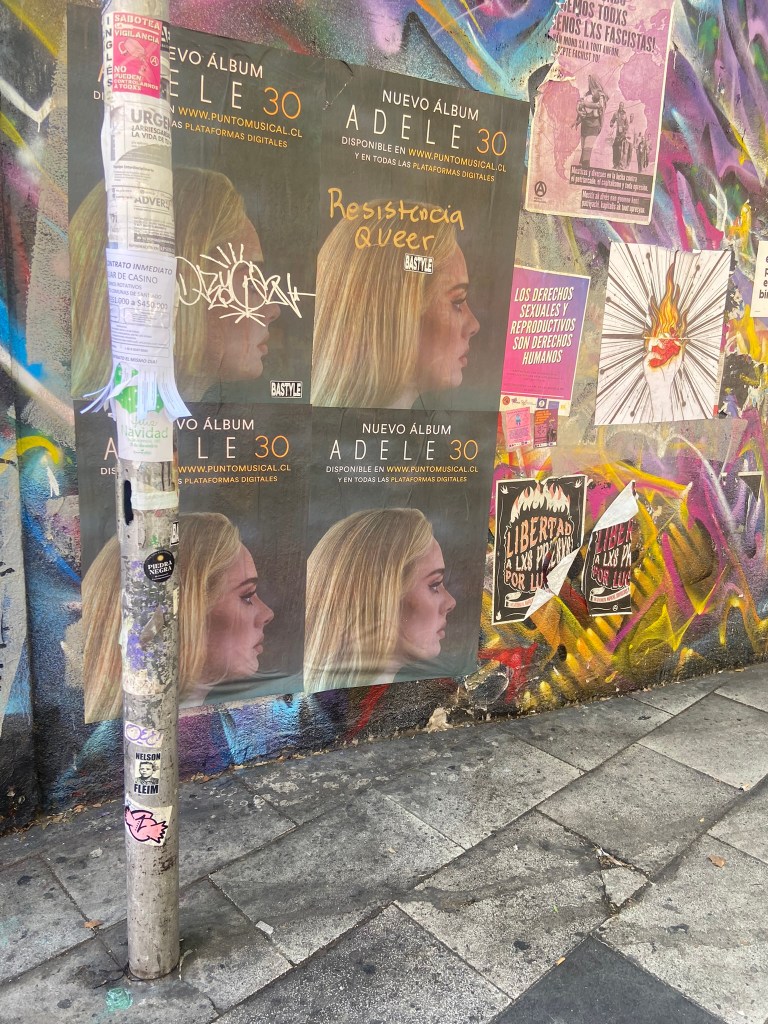 Street art, Santiago, Chile (20222) Fotografia: Justino