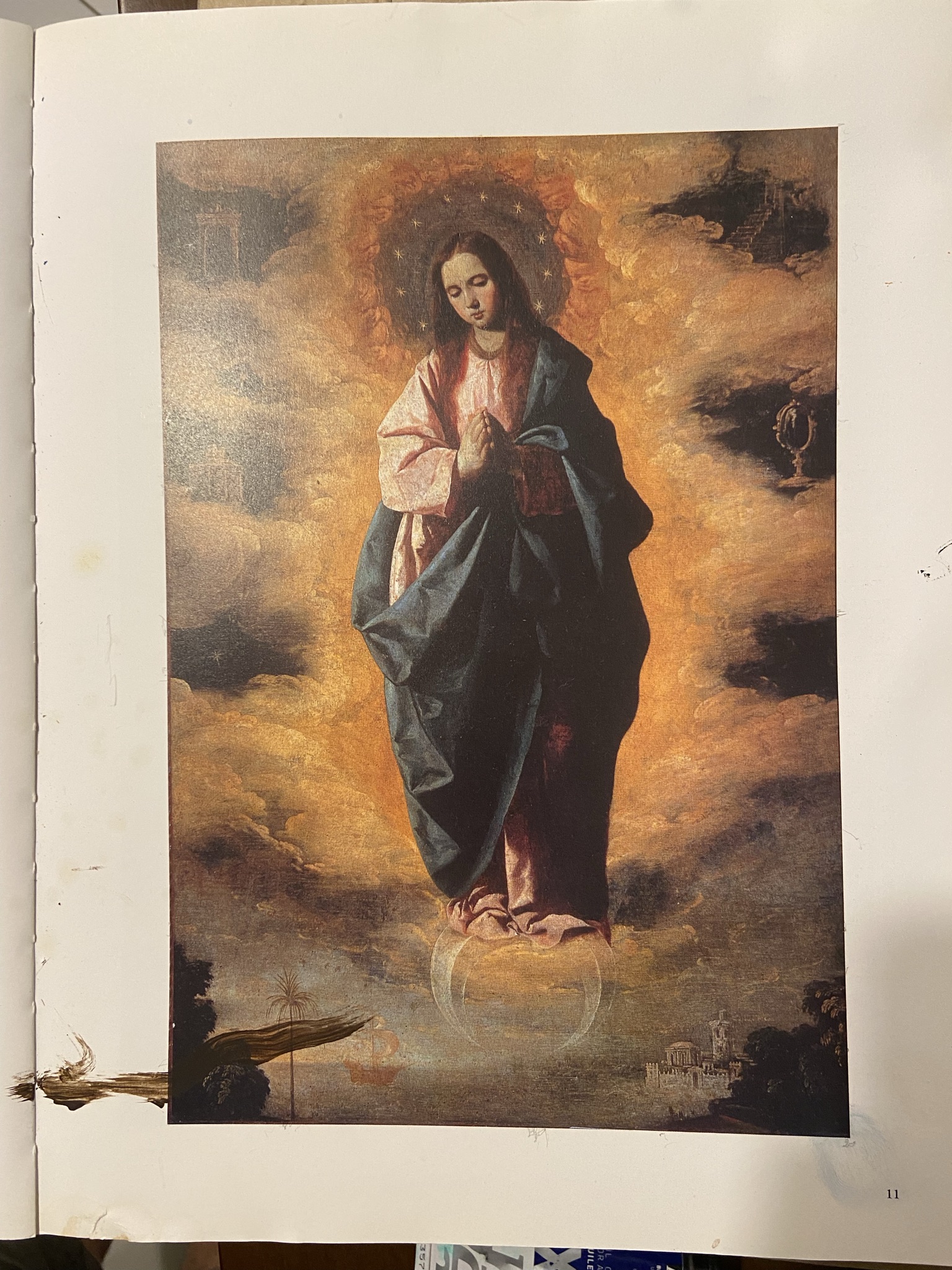 Uma Nossa Senhora de Francisco Zurbarán, o grande mestre espanhol