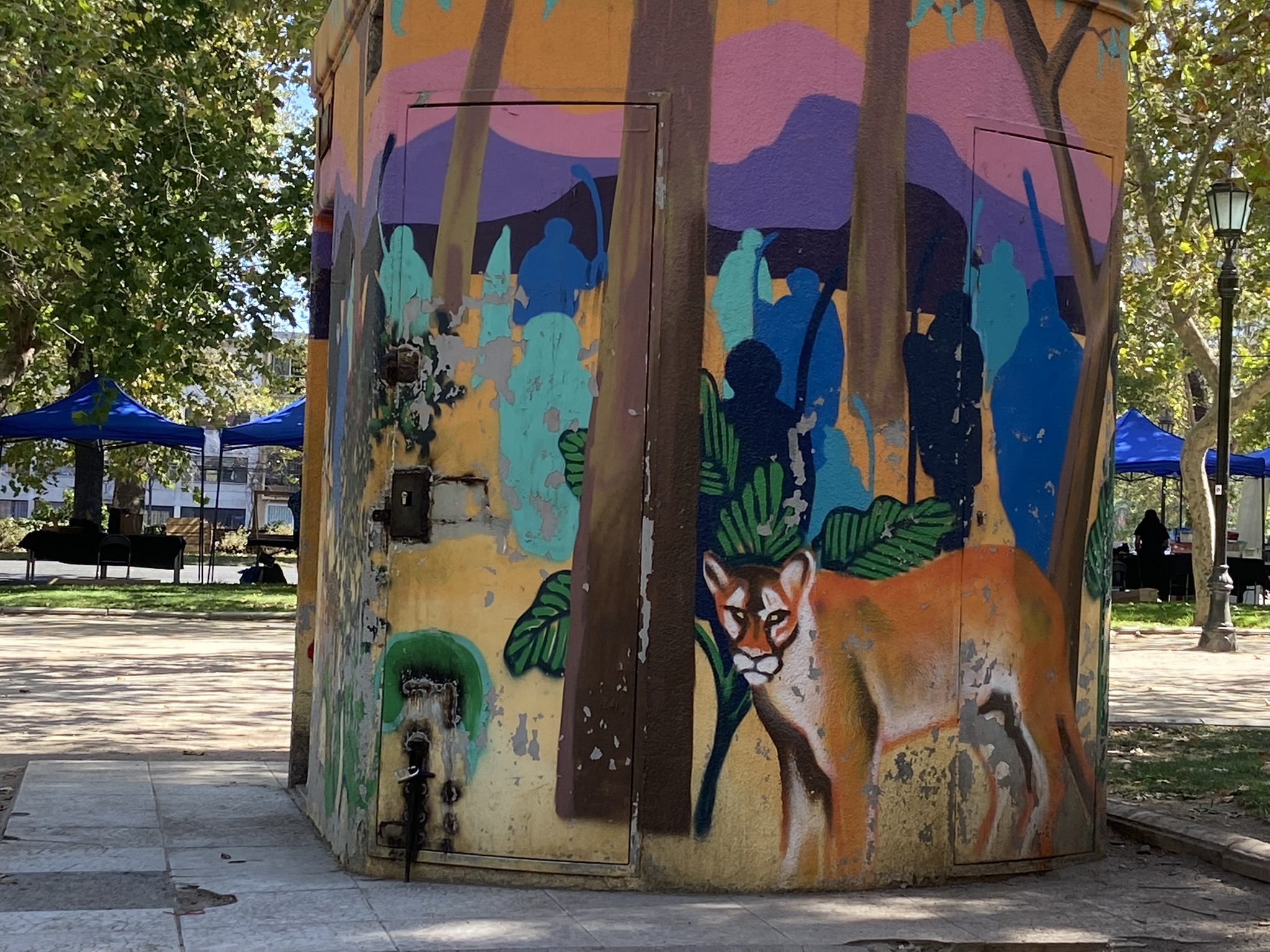 Street art, Santiago, Chile (2022). Foto: Justino