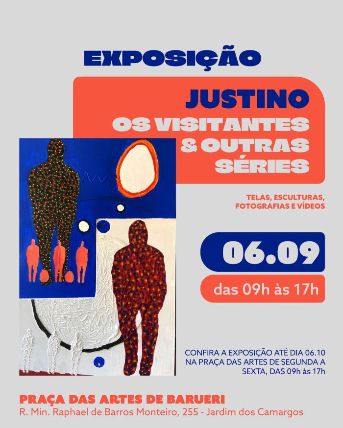 URGENTE! Começa nesta sexta-feira a minha exposição “Os Visitantes”, na Praça das Artes em&nbsp;Barueri
