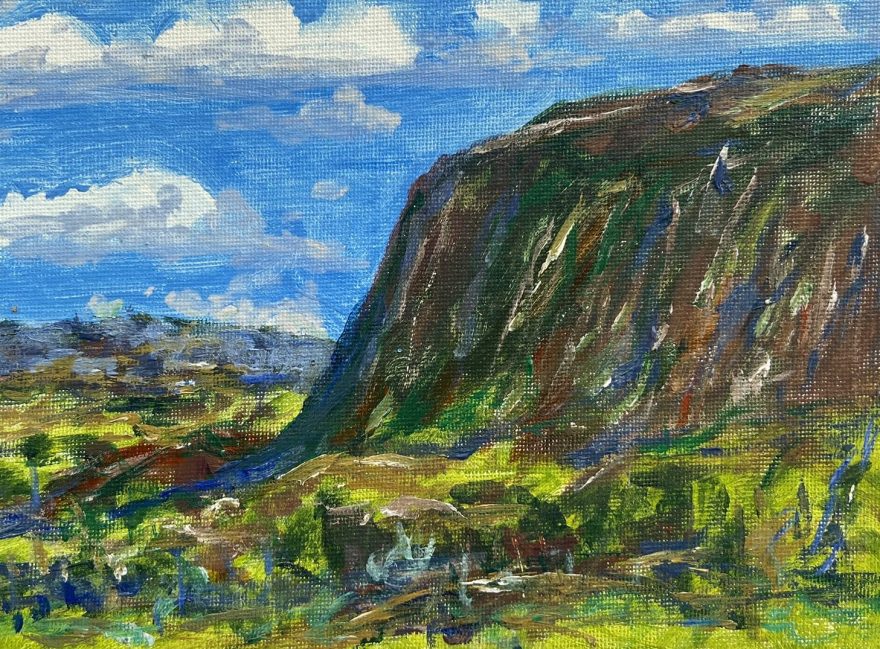 Serra da Canastra - 3
Acrílica em canvas board
Justino, 2025